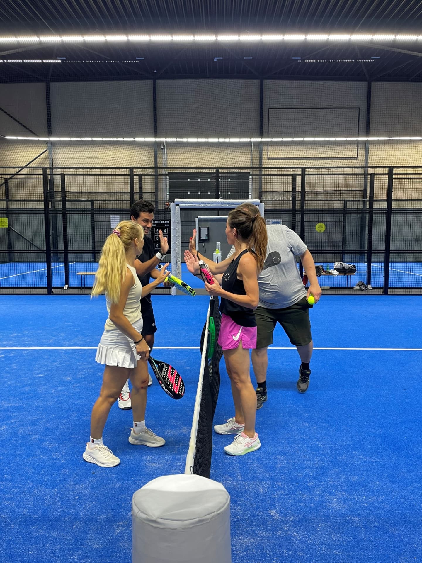 Netværkstræning hos The Padel Club Espergærde